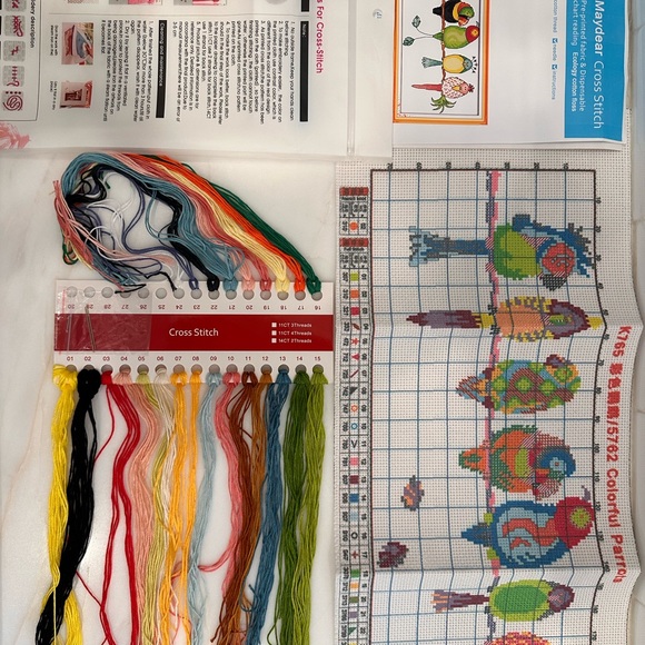 May dear cross stitch kit - Picture 3 of 7